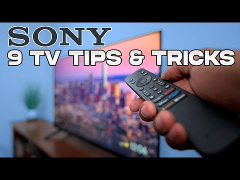 9 Sony TV Tips And Trick That You Didn't Know