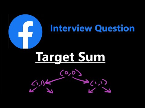 Target Sum - Dynamic Programming - Leetcode 494 - Python