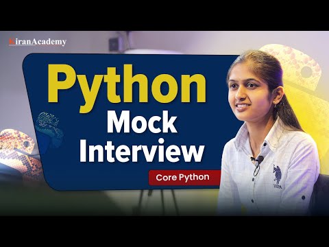 🚨PYTHON Mock Interview For Freshers & Beginners | Core Python & SQL Interview Secrets REVEALED