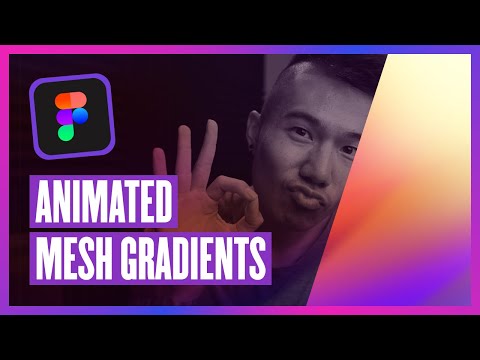 Create AMAZING & ANIMATED Mesh Gradients | Figma Tutorial