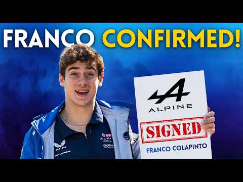 Franco Colapinto SECURES ALPINE F1 SEAT for 2026!