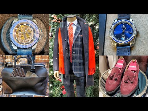 Italian Menswear and Italian Watches.