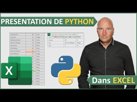 Présentation de Python dans Excel