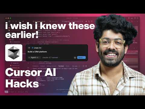 11 Cursor AI Hacks to Code Smarter, Not Harder | Cursor Tip & Tricks