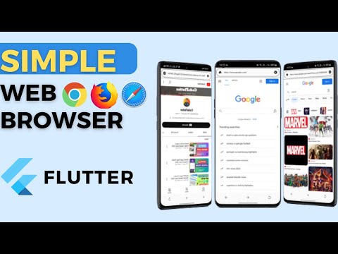Web Browser App in  Flutter | Speed Code | 2024