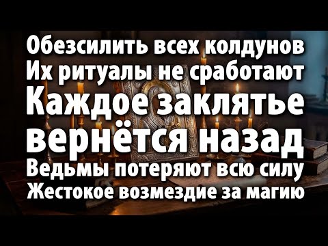 ⚡ОТСЕЧЬ РУКИ КОЛДУЮЩИМ! ПУСТЬ КАЖДЫЙ ИХ ОБРЯД УДАРИТ ПО НИМ В 1000 РАЗ СИЛЬНЕЕ!🔥😈💥