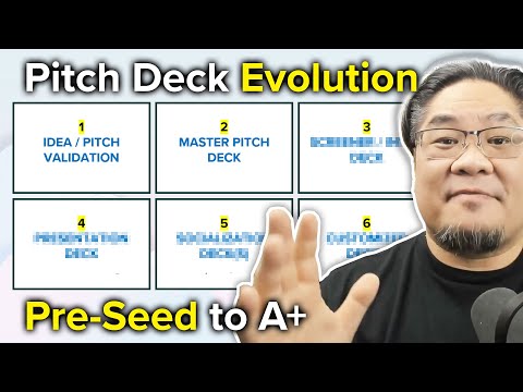 Every Pitch Deck You Need (In Order) PRE-SEED to SEED & Beyond for Startup Investors