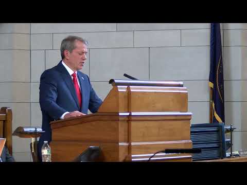 Governor gives closing remarks before Sine Die motion