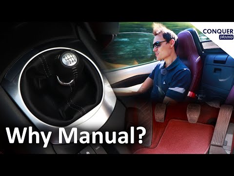 Why are manual cars popular in the UK and Europe