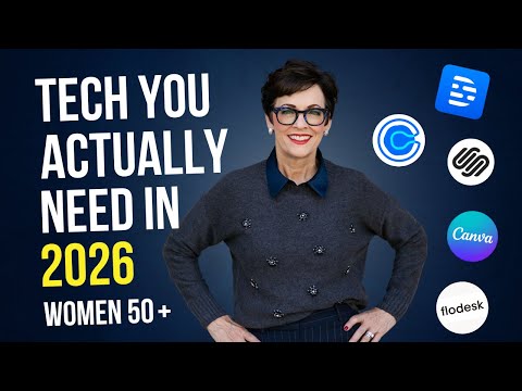 What Tech Women Over 50 Should Be Using in 2026 to Start A Coaching Business