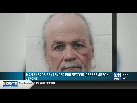 Man sentenced for second-degree arson after police pursuit, motel fire