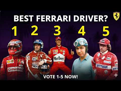 The 5 Ferrari Drivers Who Actually Tamed the Beast.