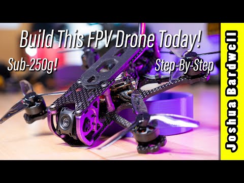 The FAA can't touch this! Sub250g drone build for total beginners!