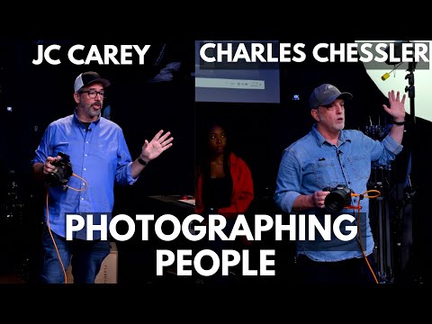 Photographing People | Demos with JC Carey & Charles Chessler | Adorama Event Space Compilation