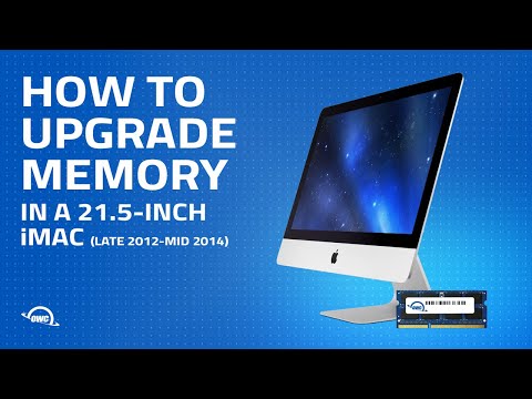 How to Upgrade/Install Memory in a 21.5-inch iMac (Late 2012– Mid 2014) iMac14,1 iMac14,3