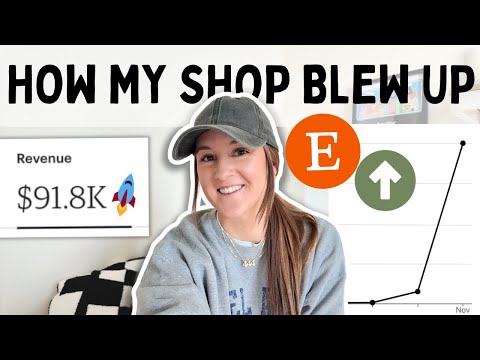 How I Scaled a New Etsy Shop to $91,894.12 in 3 Months