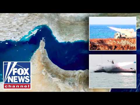 Iran fires on THREE ships in the Strait of Hormuz
