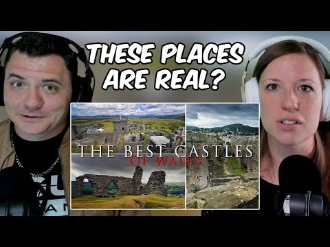 Americans React to the Top 10 Castles in Wales!