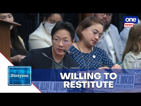Discayas willing to restitute – Samaniego | Storycon