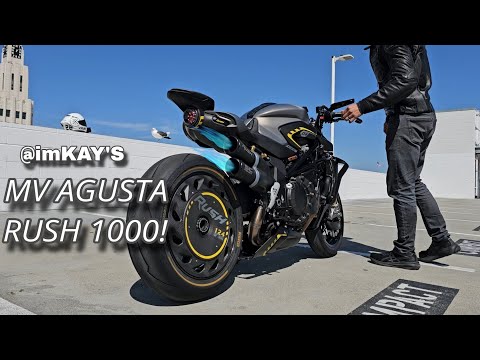 LOUDEST MV Agusta RUSH 1000 exhaust!  #MVAgusta