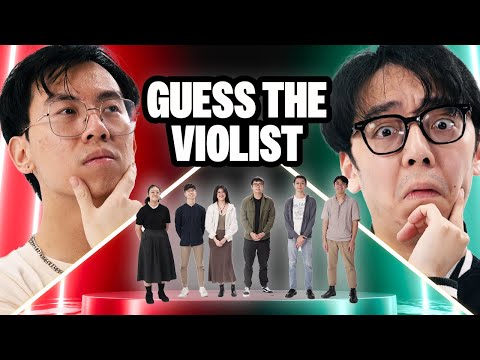 5 Violinists vs 1 Violist