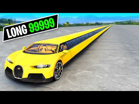 Stealing LONGEST Cars in GTA!