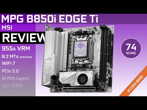 MSI MPG B850I EDGE Ti WIFI: re-inventing the MINI PC in a BIG way!