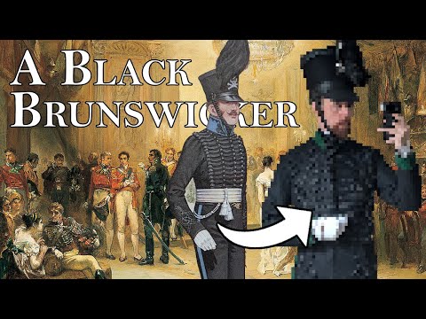 Making a Uniform for a Regency Ball - A Black Brunswicker at @pinsenttailoring⁩'s Ball in Brighton