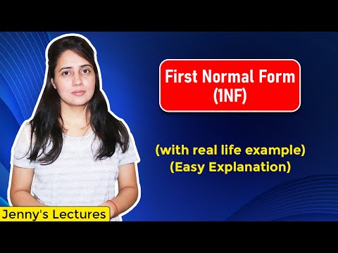 Lec 10: First Normal Form in DBMS | 1NF with example | Normalization in DBMS