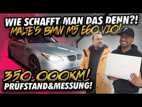 JP Performance | Maltes BMW M5 E60 V10 | 350.000KM! Prüfstand & Messung!