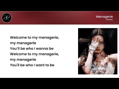 Karina AESPA - Menagerie Lyrics