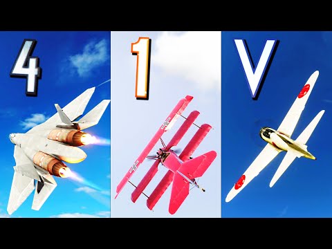 Playing as a PILOT in different Battlefield games...