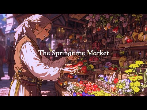 Medieval Sunlit Celtic Music|ひだまりのようなケルト音楽|概要欄にStory|The Springtime Market