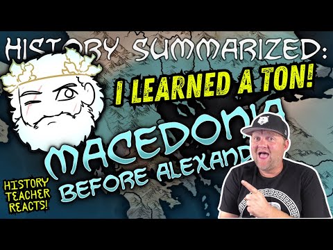 Macedonia before Alexander | Overly Sarcastic Productions | History Teacher Reacts