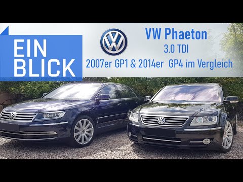 VW Phaeton 3.0TDI 2007 & 2014 - The best VW ever? Test & purchase advice