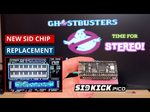 Testing the The SIDKICK PICO - Dual stereo SID chip emulator for the C64 - Full test