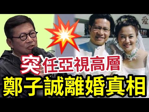 奸仔真面目！鄭子誠離婚內幕！任亞視高層「為何短期被拉下馬？」 磁性的聲線「竟畀人投訴？」 #真情#tvb