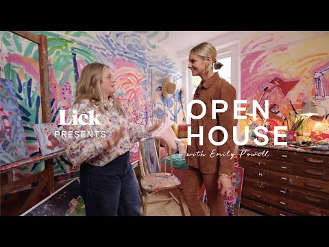 This house is a work of art (literally)! Open House with acclaimed artist Emily Powell | Lick