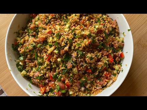 Couscous Salad Turkish Style Recipe
