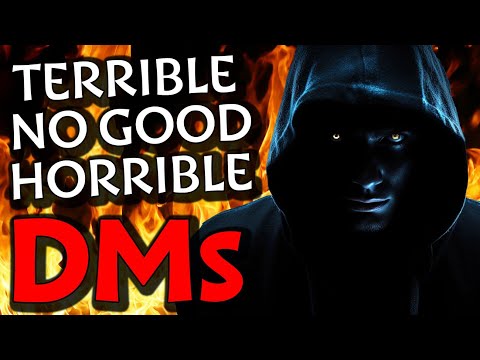 The 9 Types of TERRIBLE Dungeon Masters