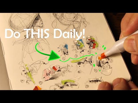 Simple Drawing Tricks to Beat Sketchbook Anxiety FOREVER