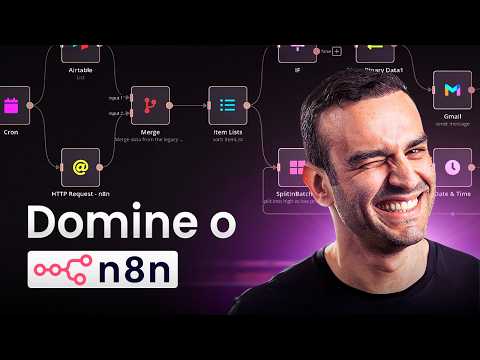 Curso Gratuito N8N para Iniciantes - Crie um Agente IA do ZERO