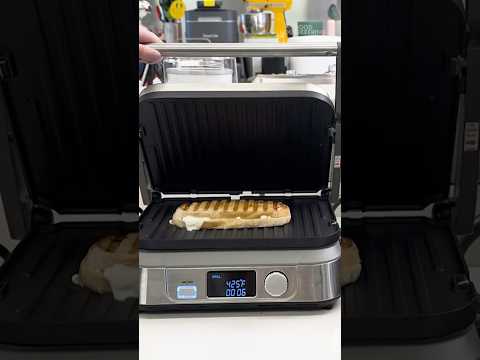 The panini press sizzle is almost as satisfying as the cheese pull. #HowWeTest #ProductTesting #ASMR
