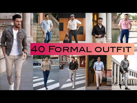 40 Formal Outfits for men। most popular formal clothing designs for men। official formal clothing