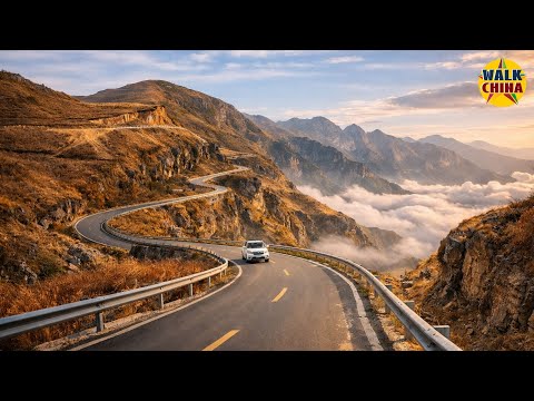 Daliang Mountains' Epic Downhill Drive into Secret Villages: Wagu