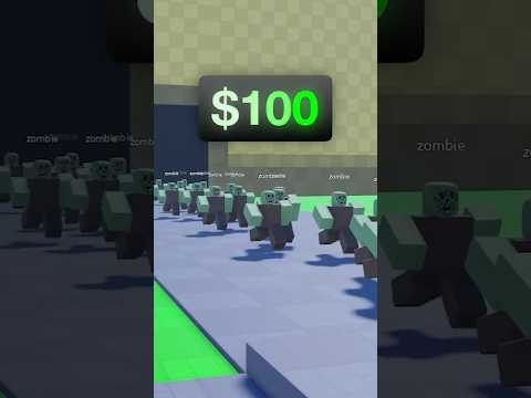 1 Zombie = 100 ROBUX
