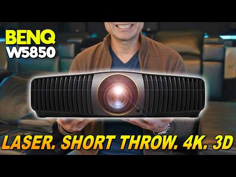 BenQ's Best Got BETTER! W5850 4K 3D Laser Home Theater Projector
