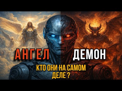Искусственный интеллект проанализировал АНГЕЛОВ и ДЕМОНОВ | Кто они на самом деле?