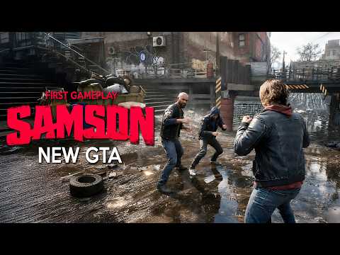 SAMSON Full Combat Gameplay Reveal | New 2026 OPEN WORLD Crime Game like GTA by Just Cause Creator