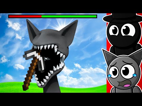 Upgrading GRAY SPRUNKI Armor Until He SURVIVES?!